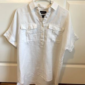 Jcrew and Baird mcNutt linen shirt.  Size 6Tall